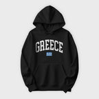Greece Collegiate Flag Hoodie