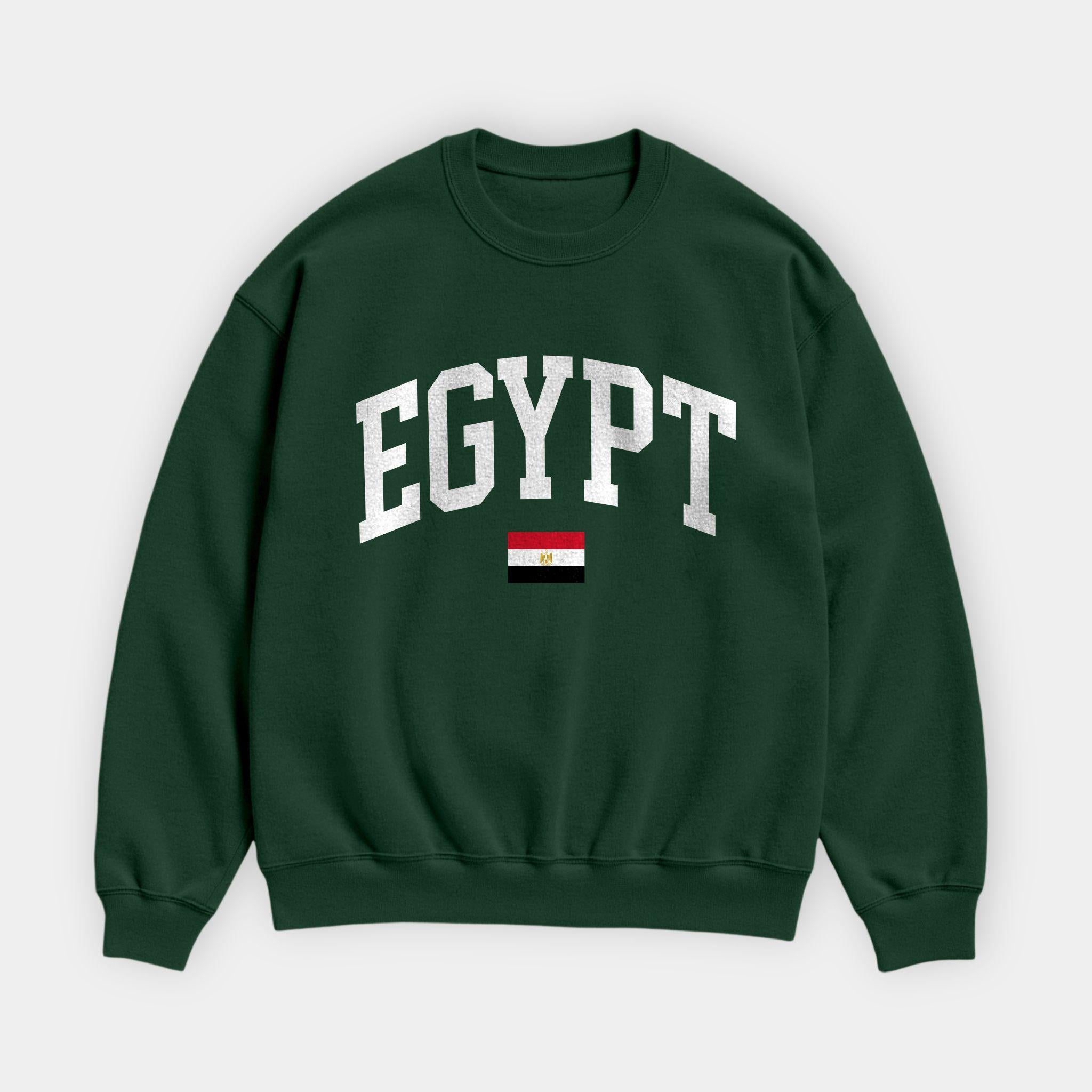 Egypt Collegiate Flag Sweatshirt