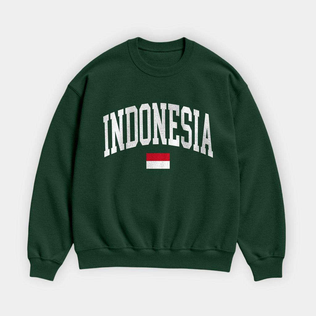 Indonesia Collegiate Flag Sweatshirt