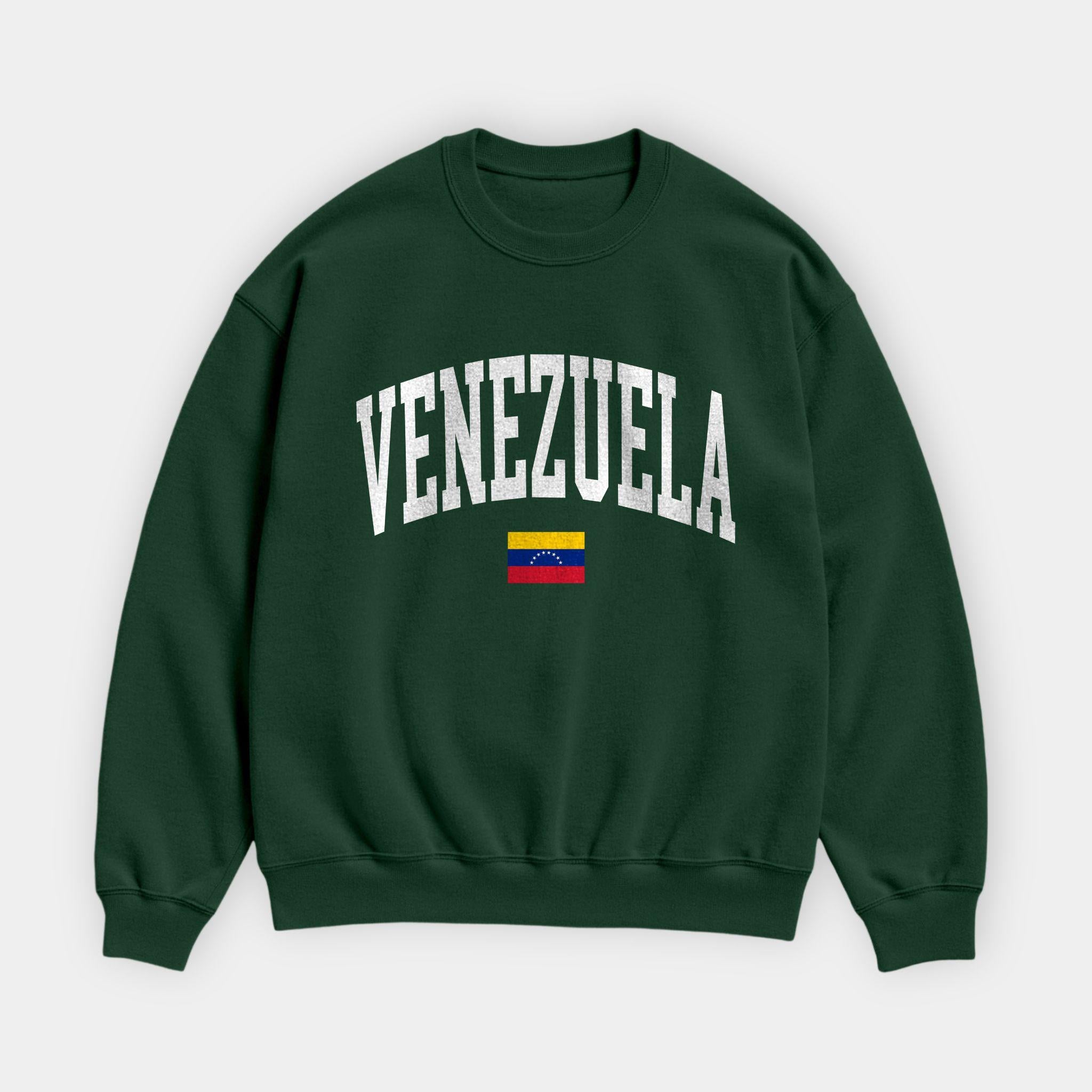 Venezuela Collegiate Flag Sweatshirt