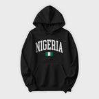 Nigeria Collegiate Flag Hoodie