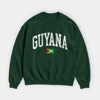 Guyana Collegiate Flag Sweatshirt