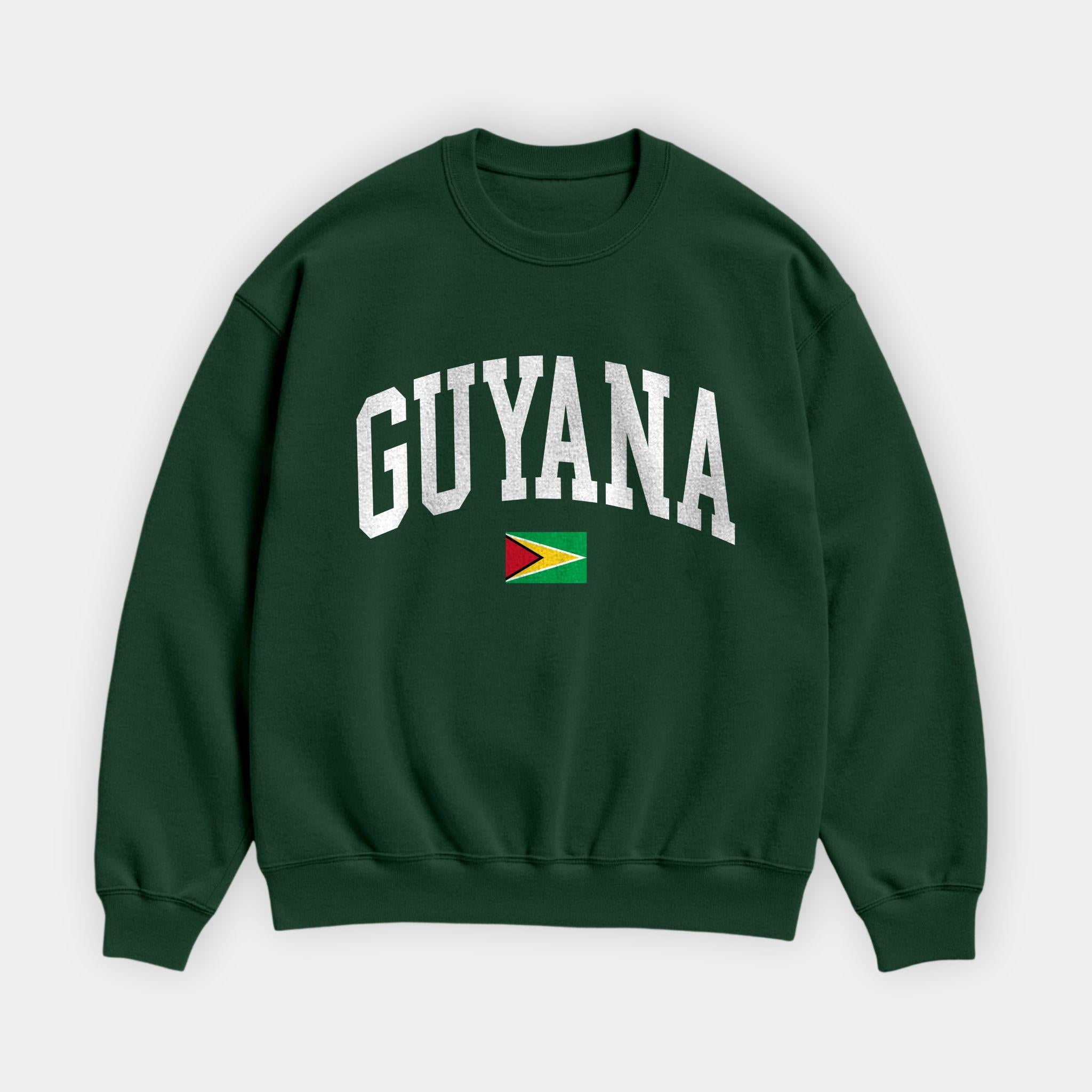 Guyana Collegiate Flag Sweatshirt