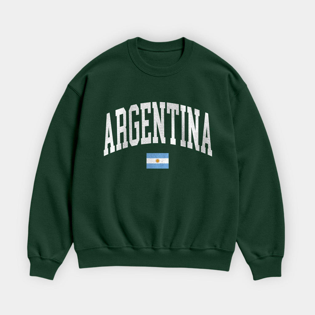 Argentina Collegiate Flag Sweatshirt