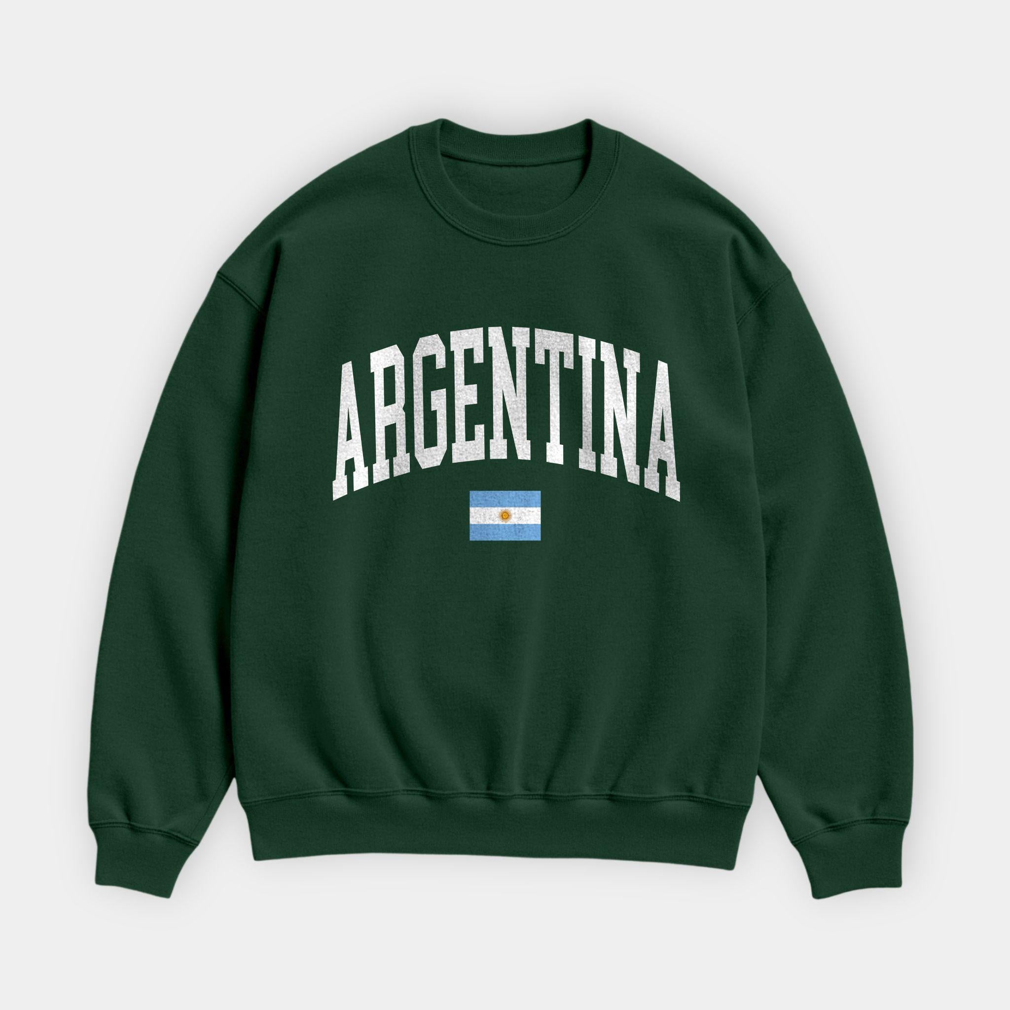 Argentina Collegiate Flag Sweatshirt