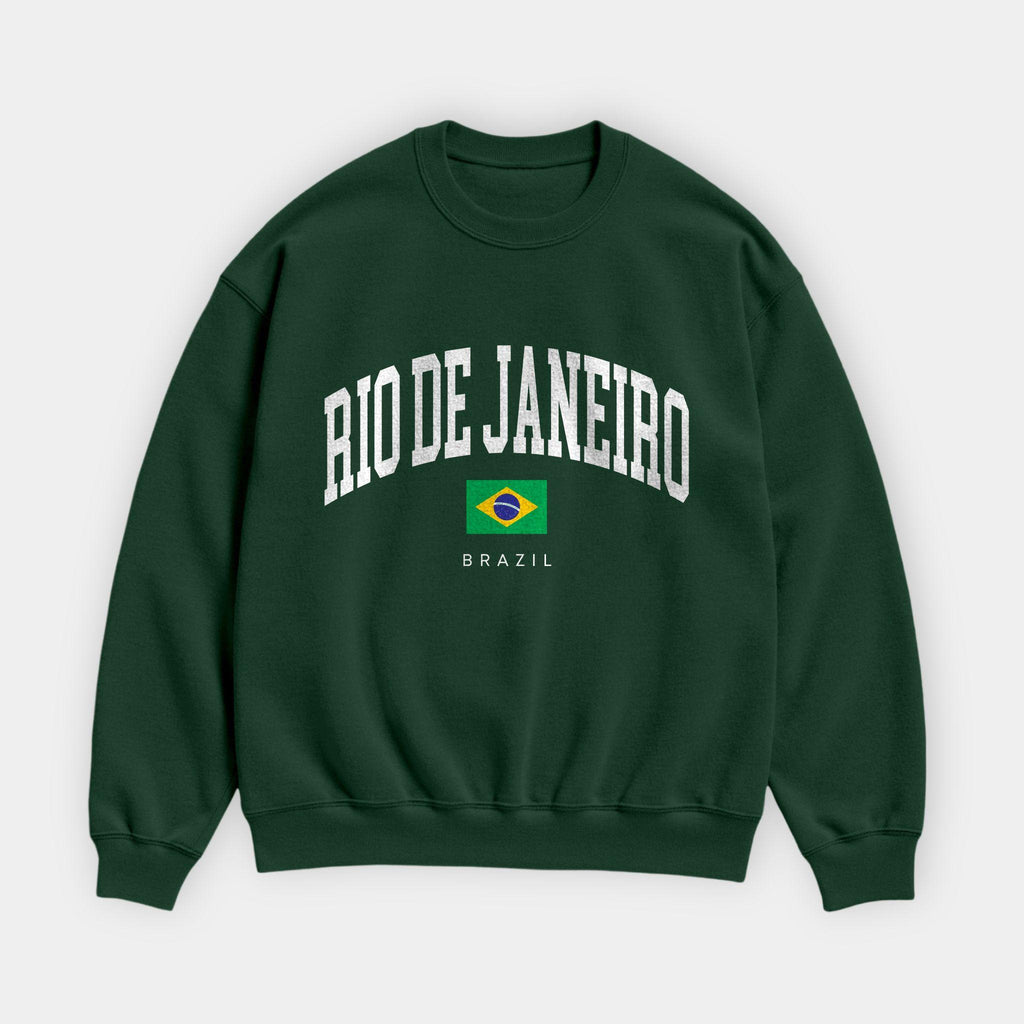 Rio De Janeiro Collegiate Sweatshirt