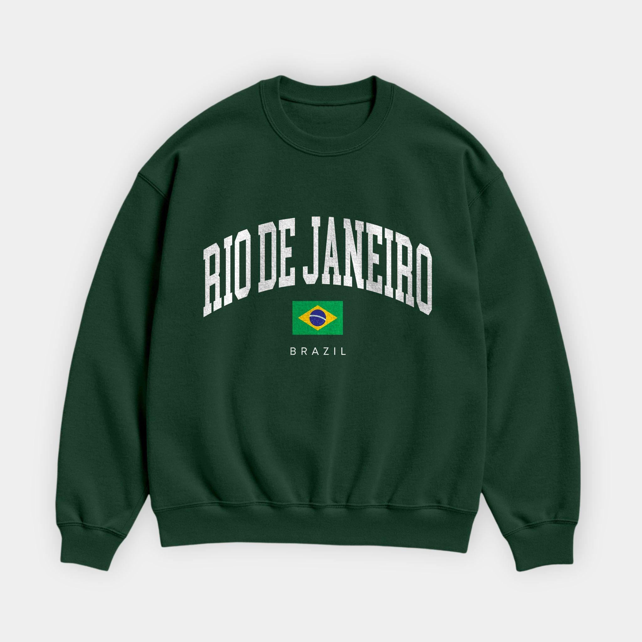 Rio De Janeiro Collegiate Sweatshirt