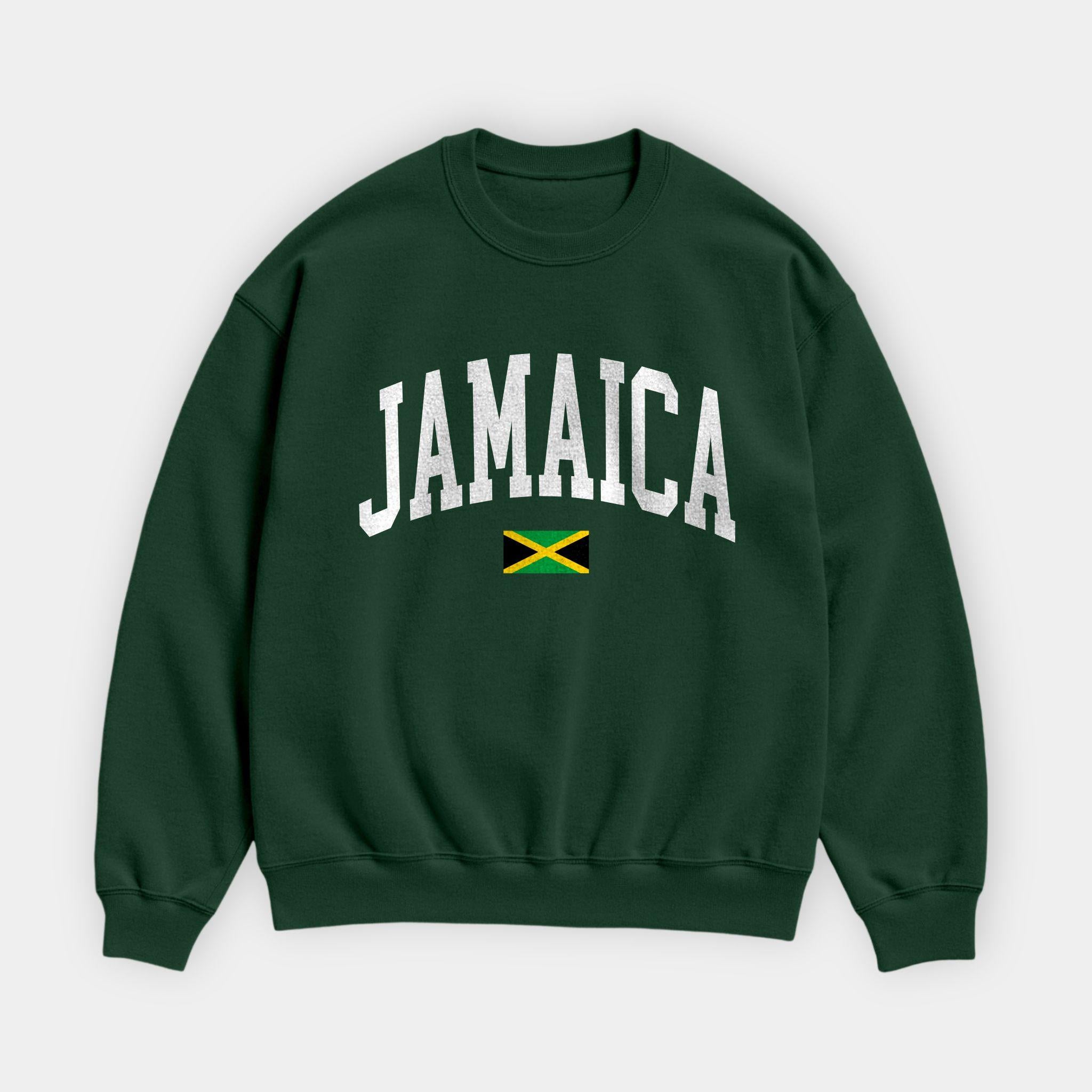 Jamaica Collegiate Flag Sweatshirt