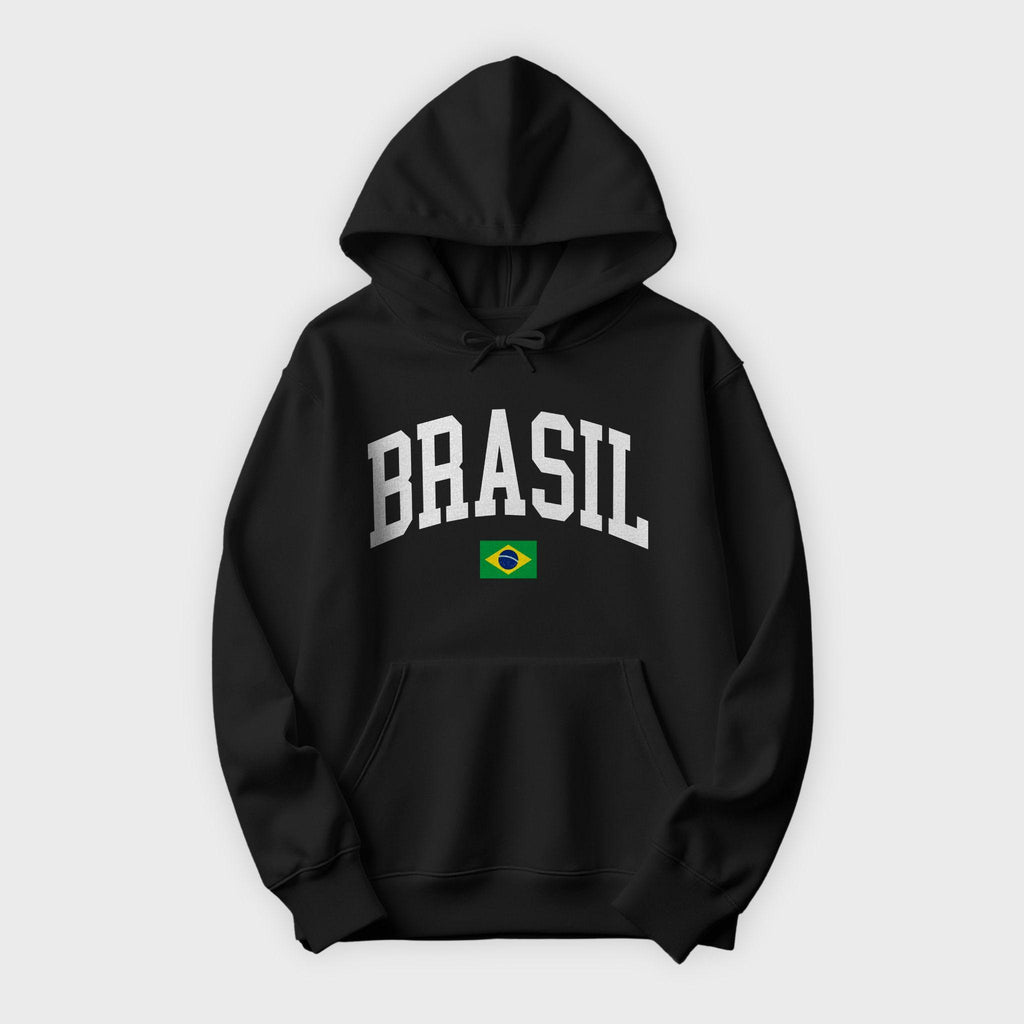 Brasil Collegiate Flag Hoodie