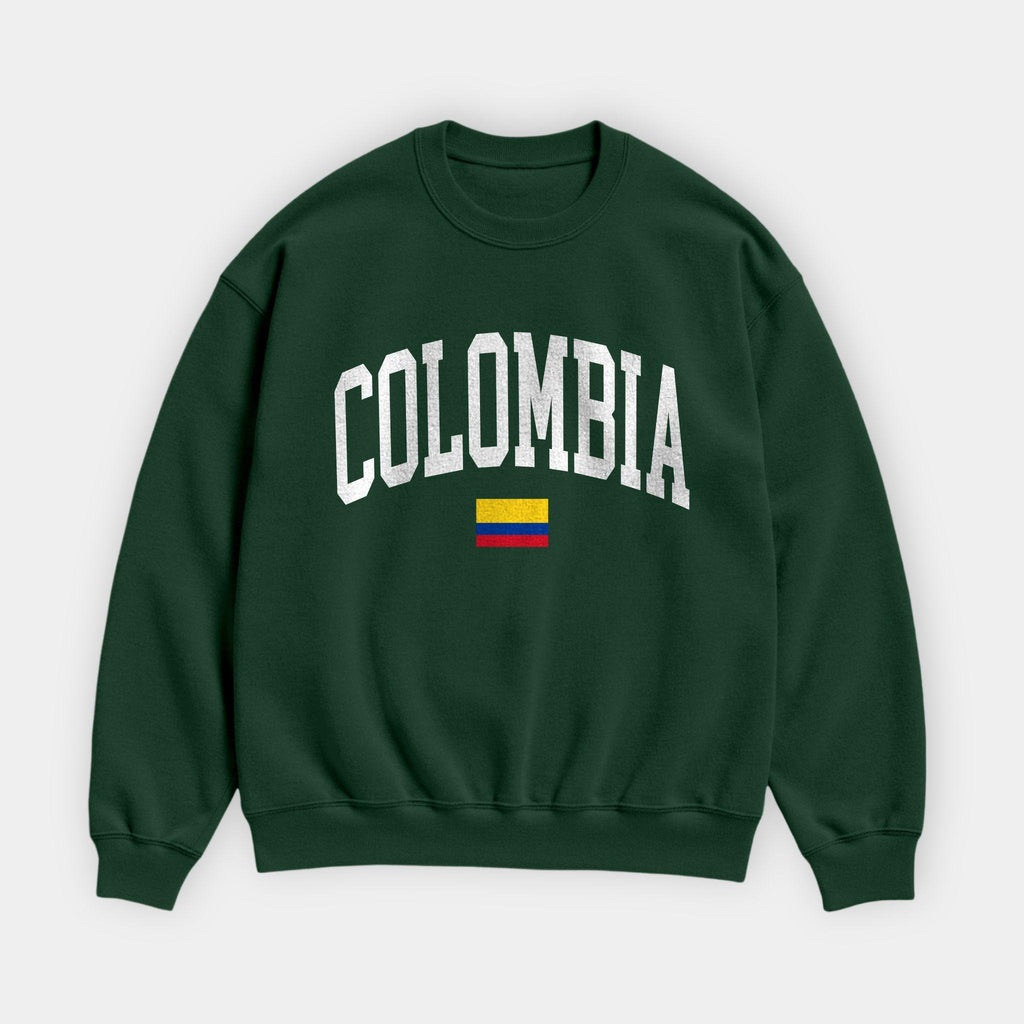 Colombia Collegiate Flag Sweatshirt