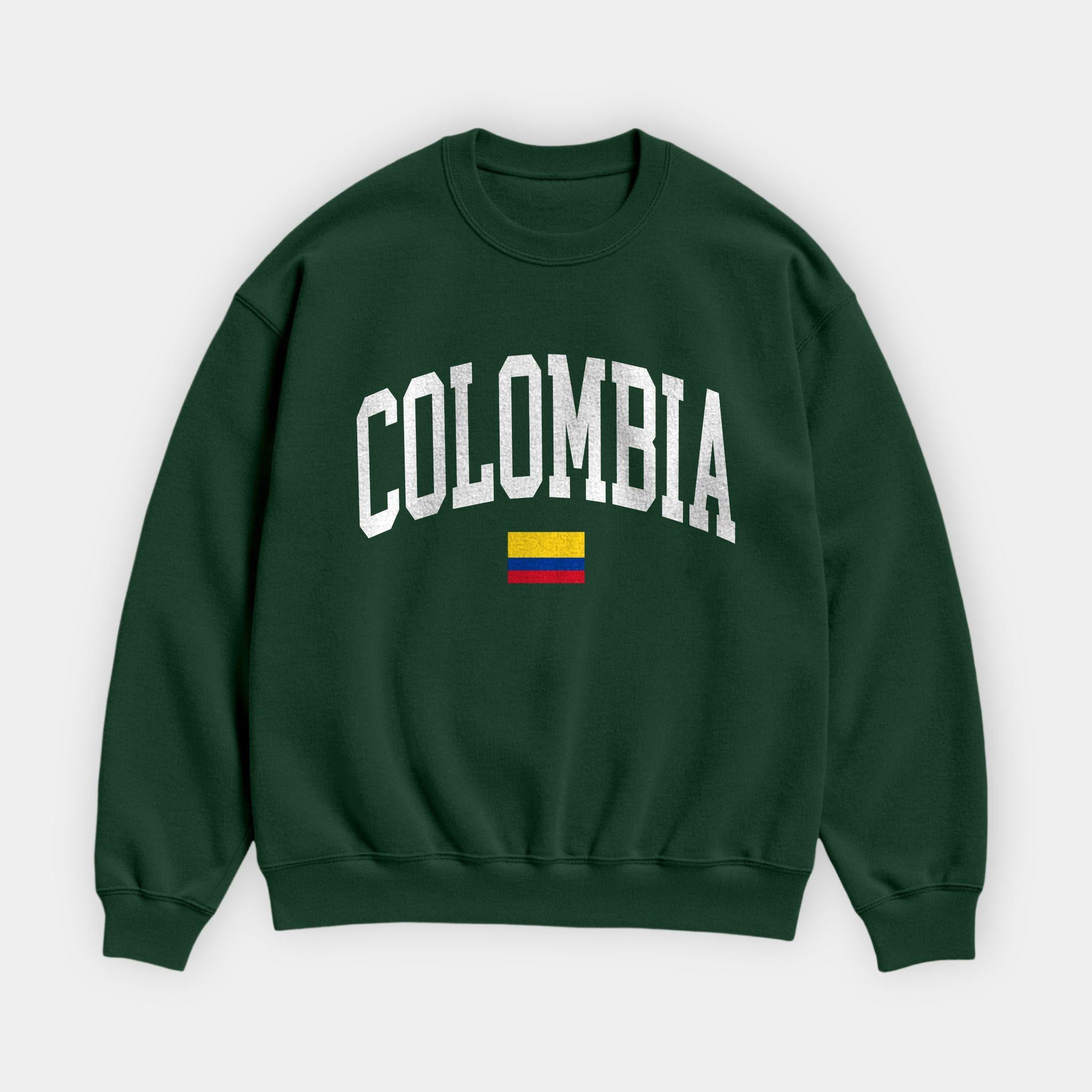 Colombia Collegiate Flag Sweatshirt