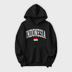 Indonesia Collegiate Flag Hoodie