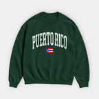 Puerto Rico Collegiate Flag Sweatshirt