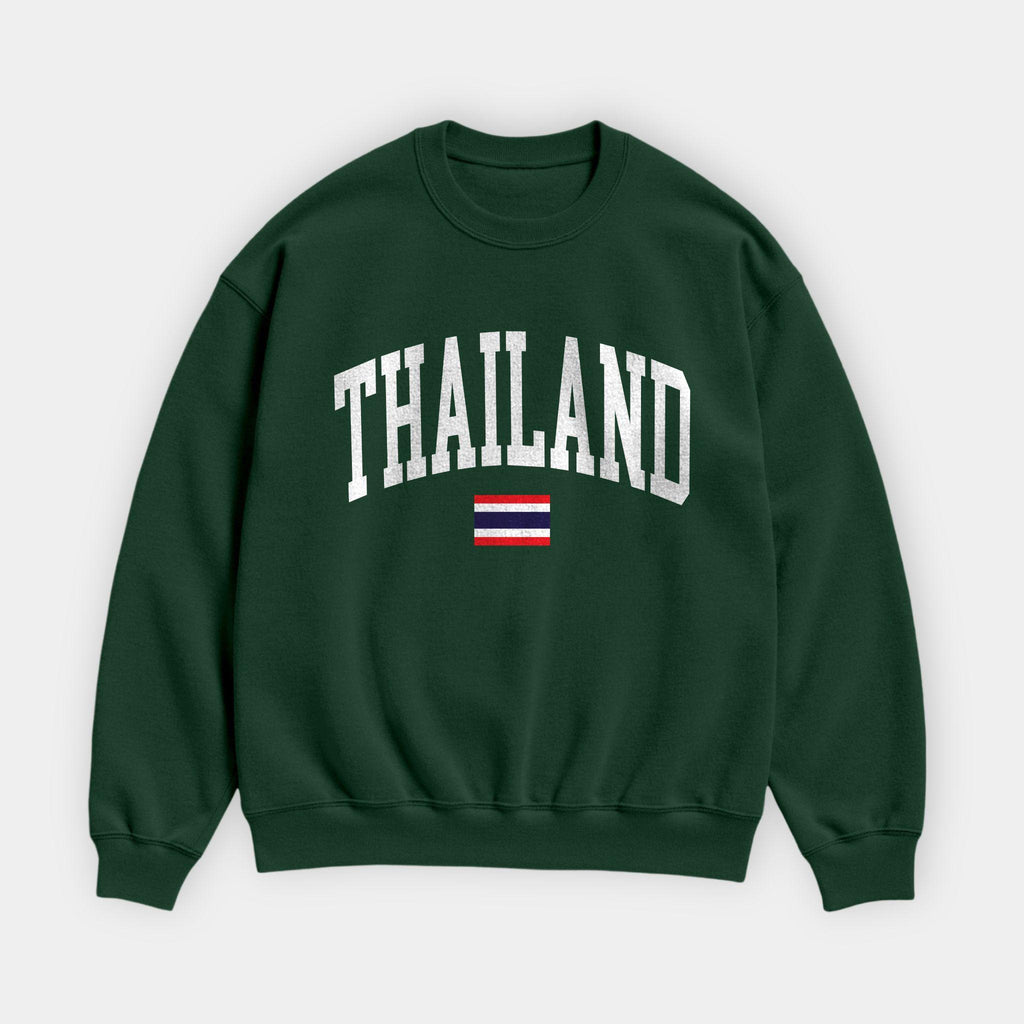 Thailand Collegiate Flag Sweatshirt