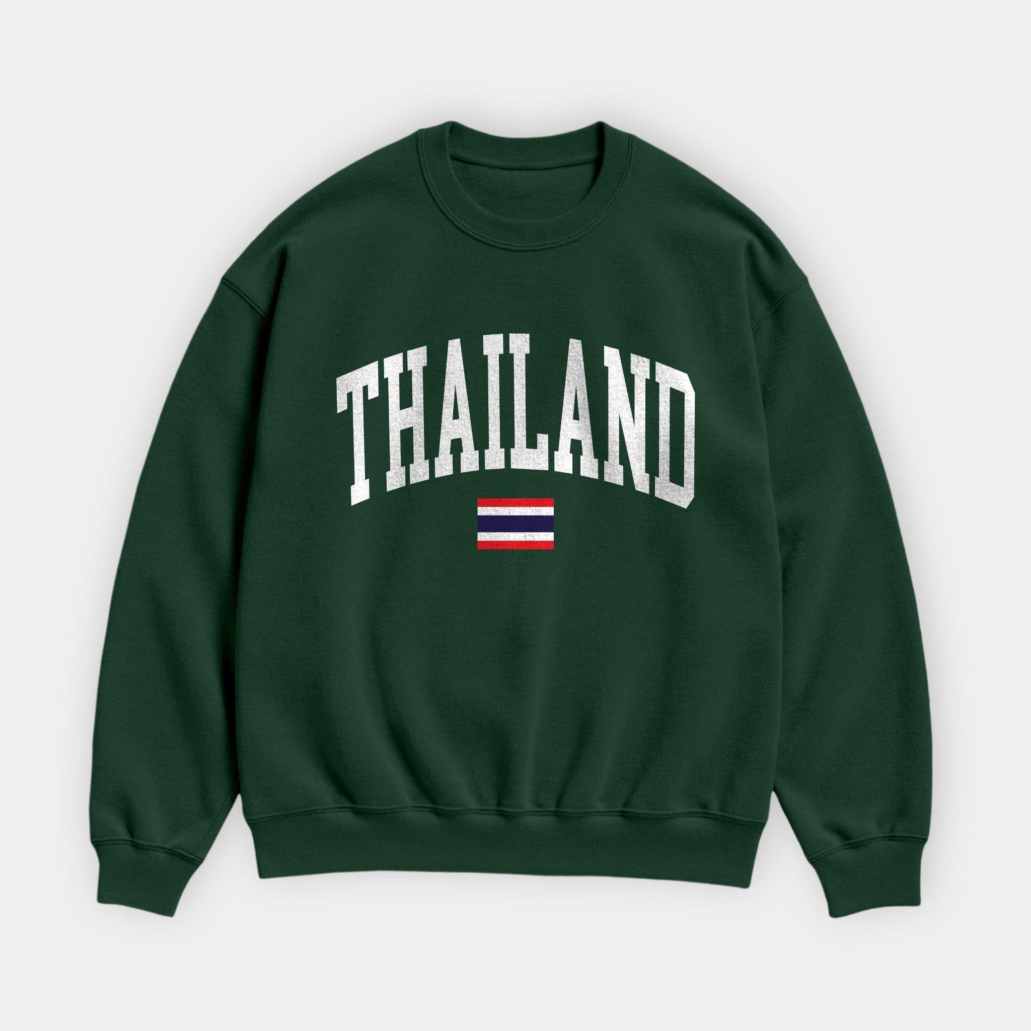 Thailand Collegiate Flag Sweatshirt