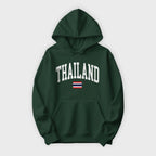 Thailand Collegiate Flag Hoodie