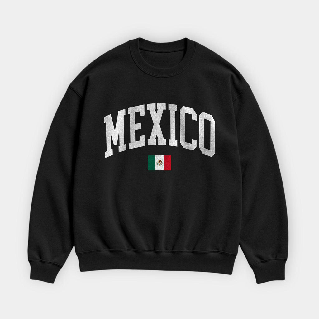 Mexico Collegiate Flag Sweatshirt