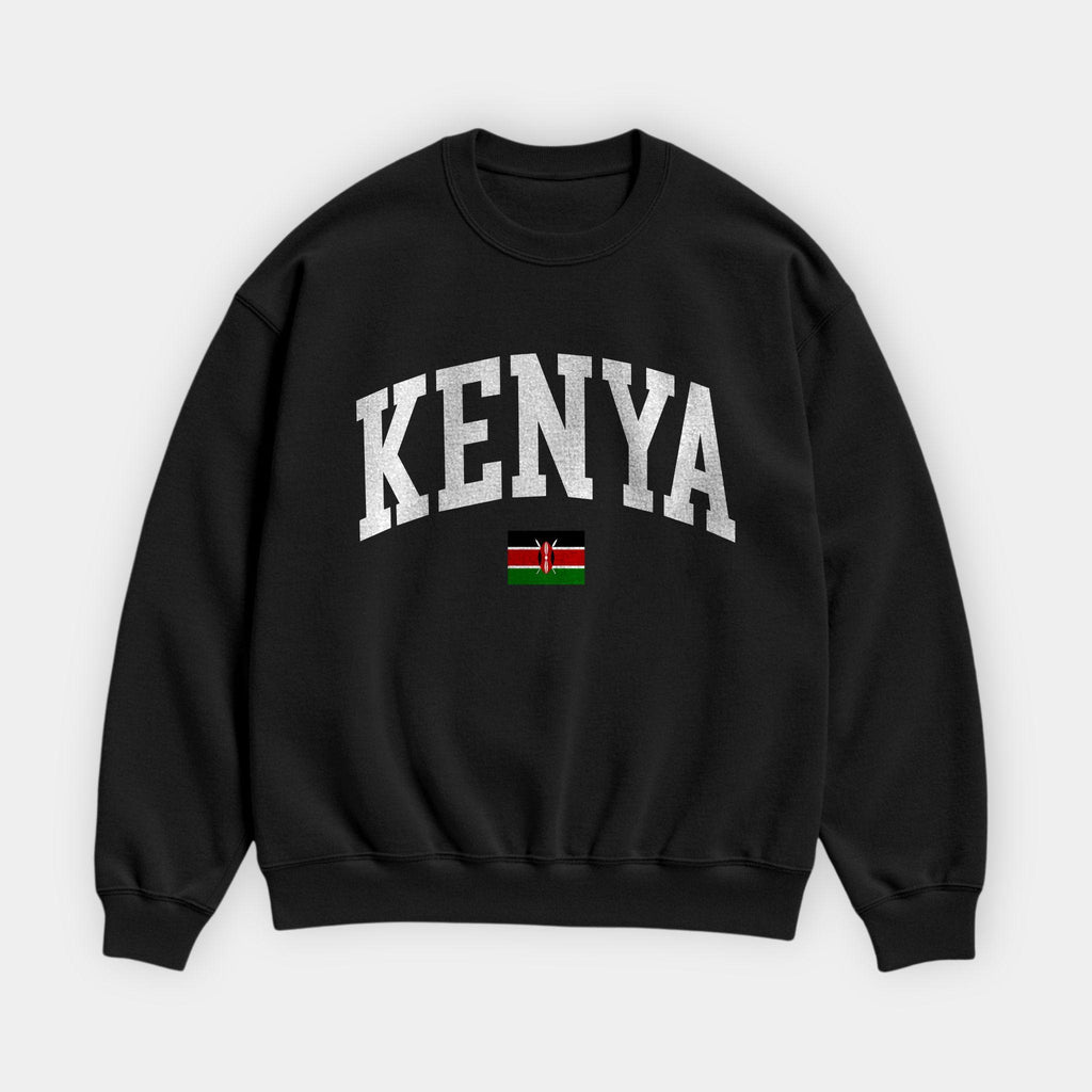 Kenya Collegiate Flag Sweatshirt