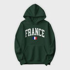 France Collegiate Flag Hoodie