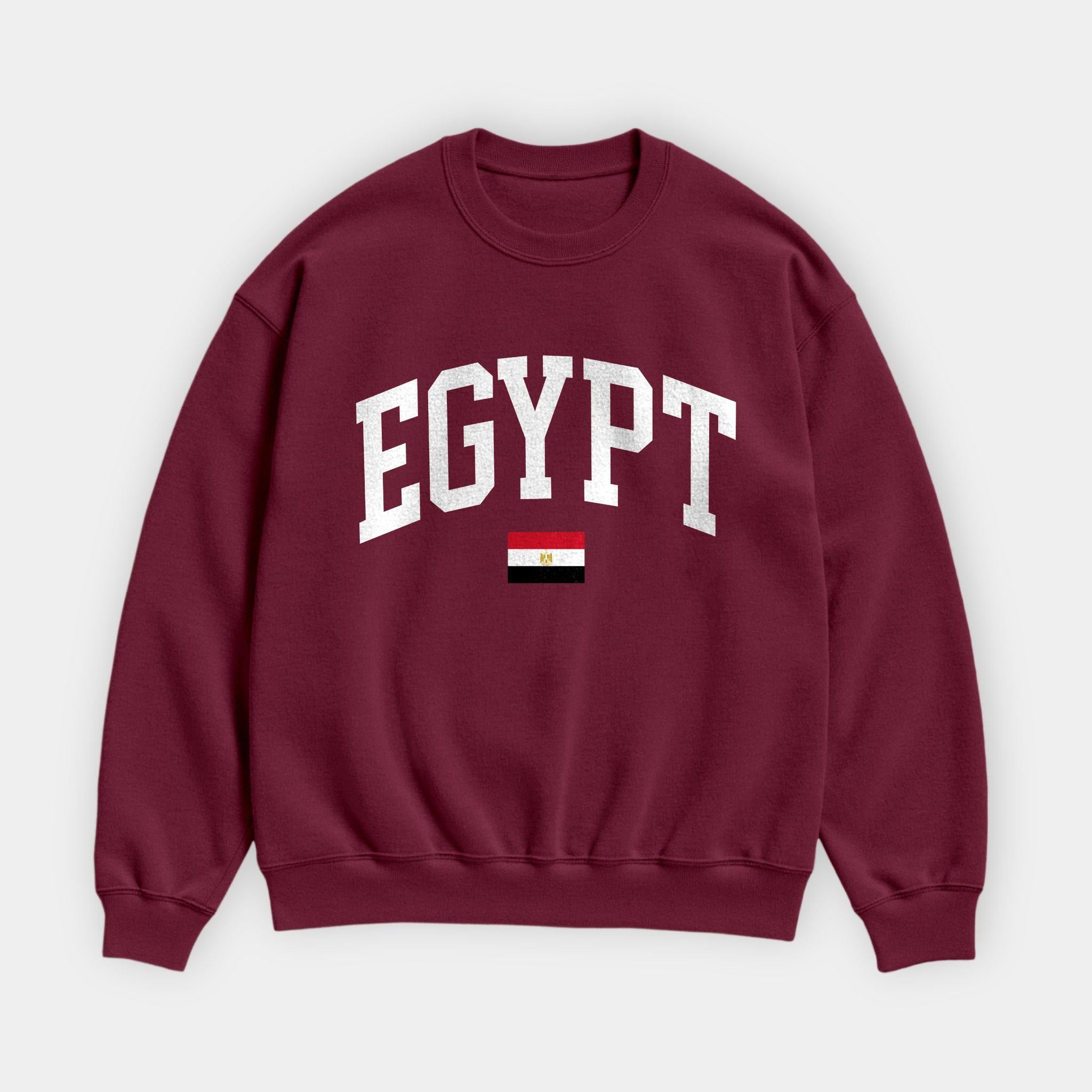 Egypt Collegiate Flag Sweatshirt