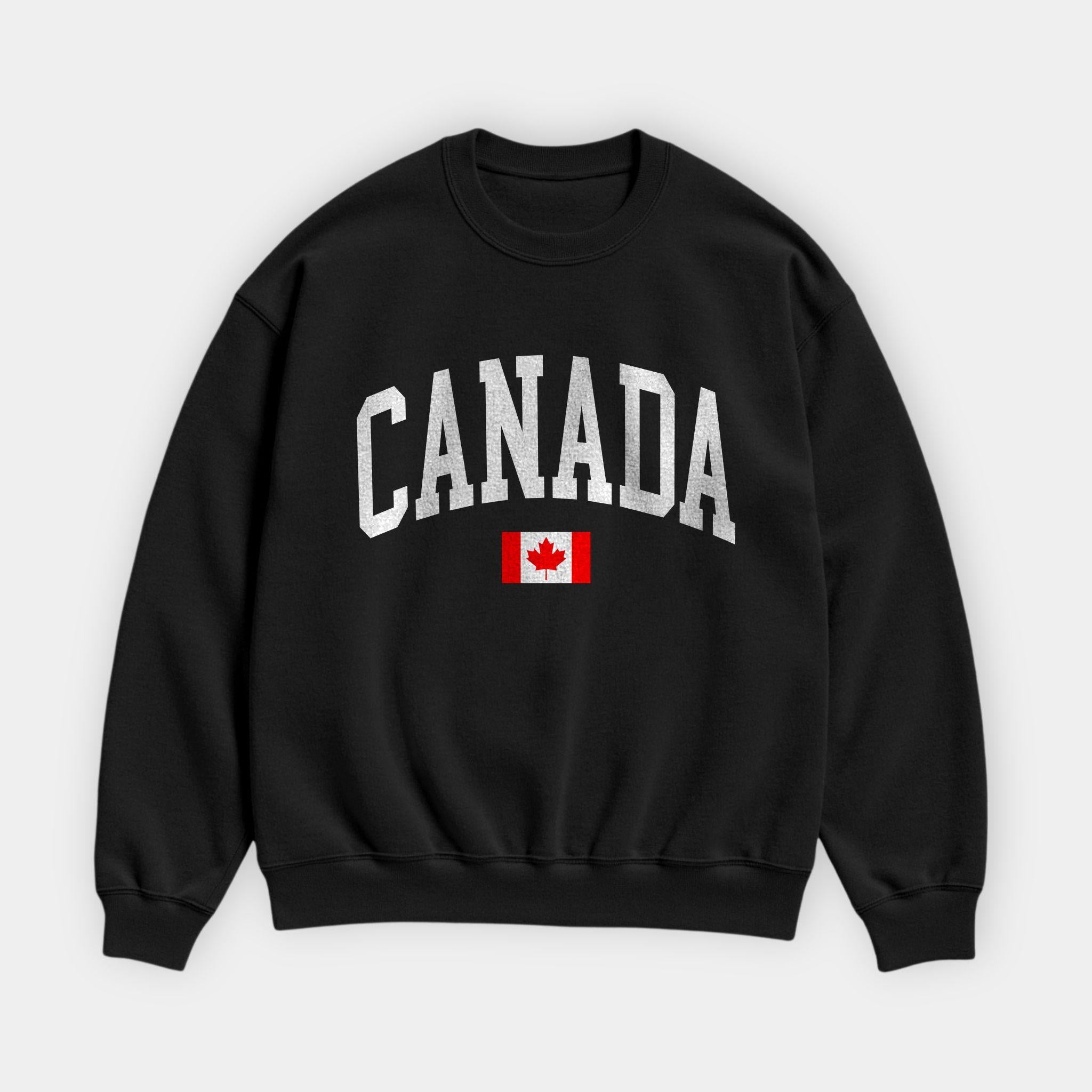 Canada Collegiate Flag Sweatshirt