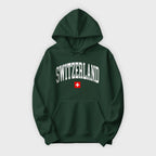Switzerland Collegiate Flag Hoodie