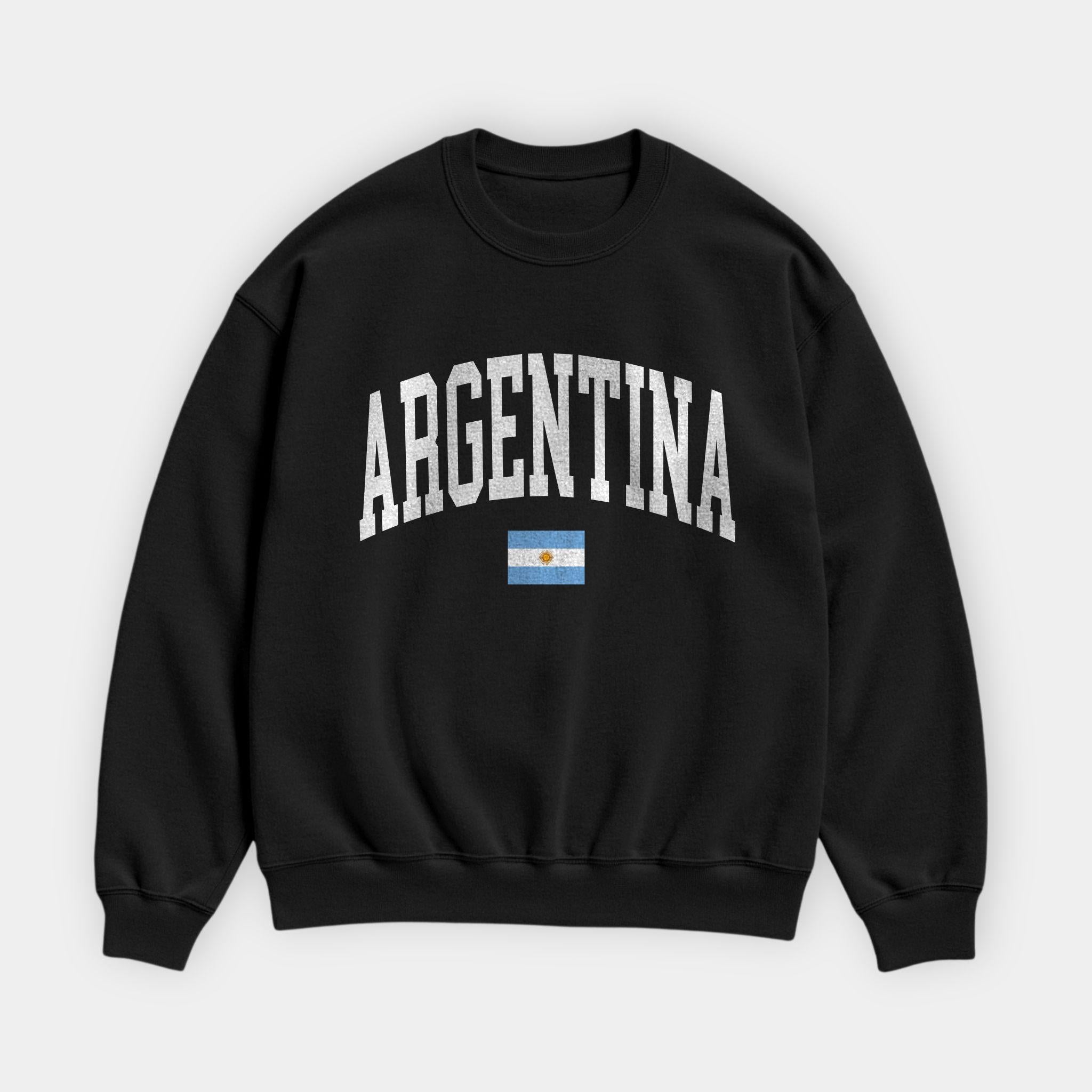 Argentina Collegiate Flag Sweatshirt