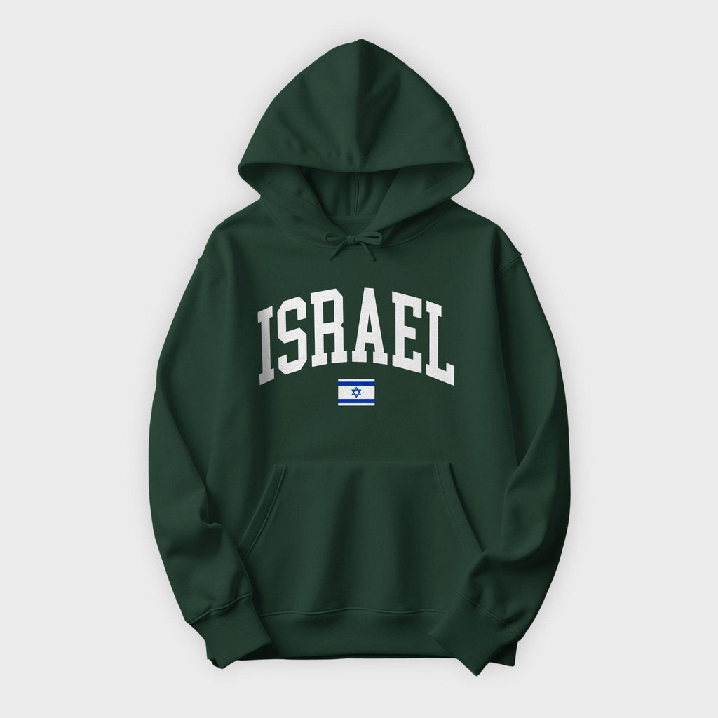 Israel Collegiate Flag Hoodie