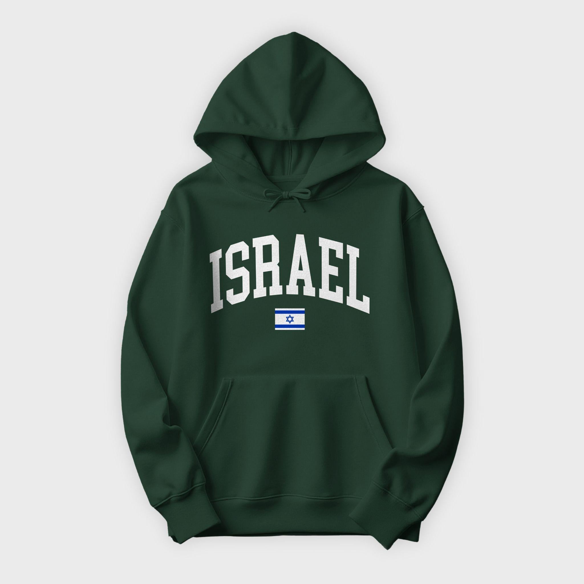 Israel Collegiate Flag Hoodie