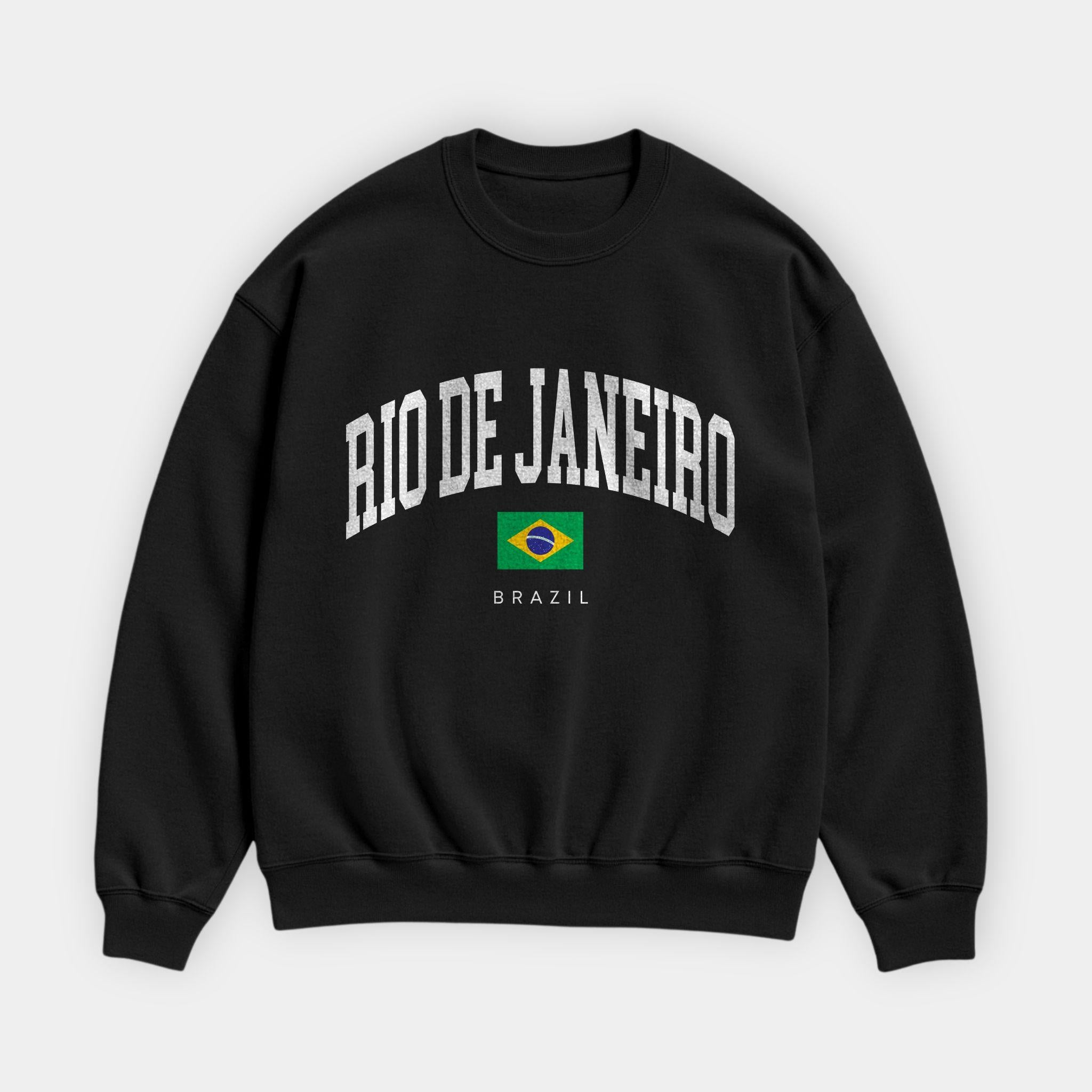 Rio De Janeiro Collegiate Sweatshirt