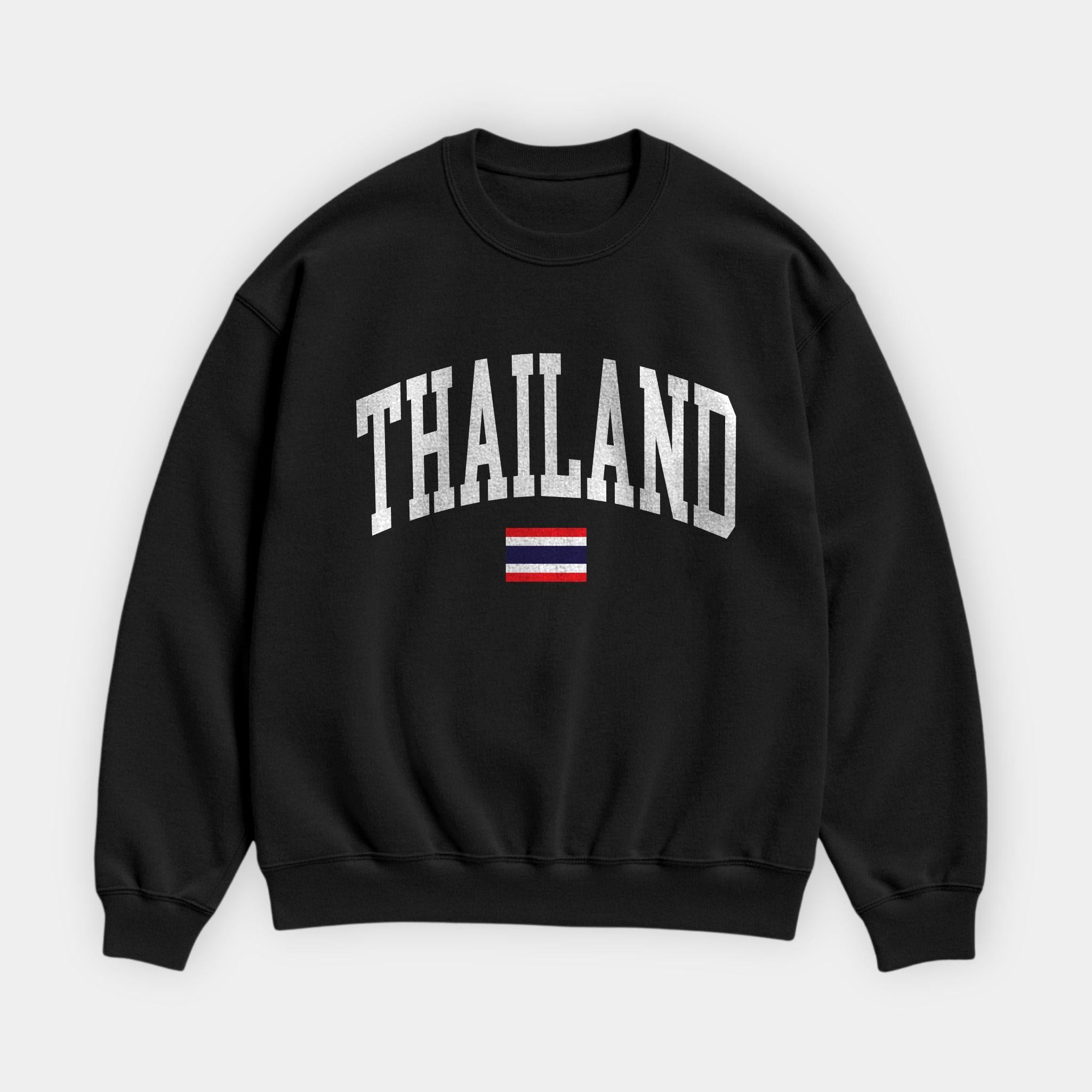 Thailand Collegiate Flag Sweatshirt