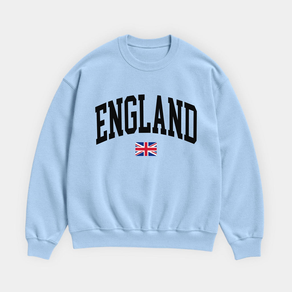 England Collegiate Flag Sweatshirt