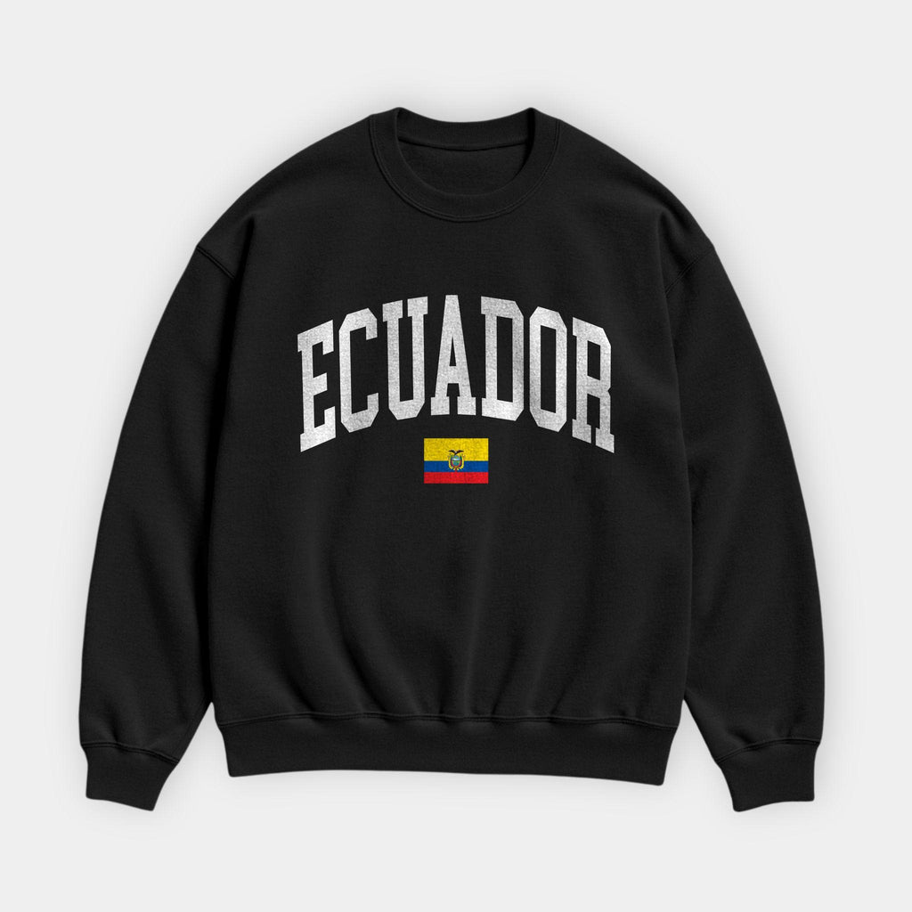 Ecuador Collegiate Flag Sweatshirt