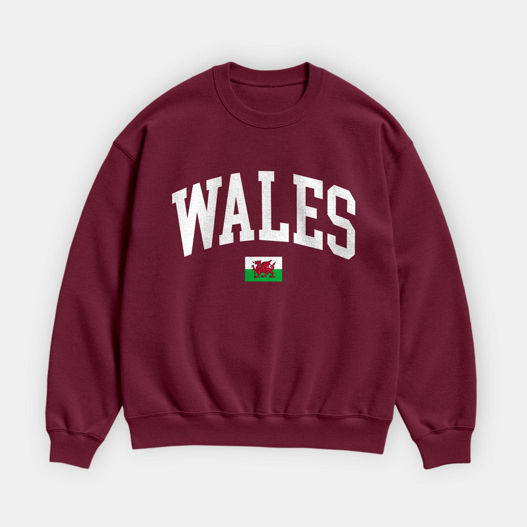 Wales Collegiate Flag Sweatshirt