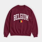 Belgium Collegiate Flag Sweatshirt