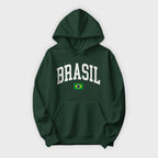 Brasil Collegiate Flag Hoodie