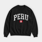 Peru Collegiate Flag Sweatshirt