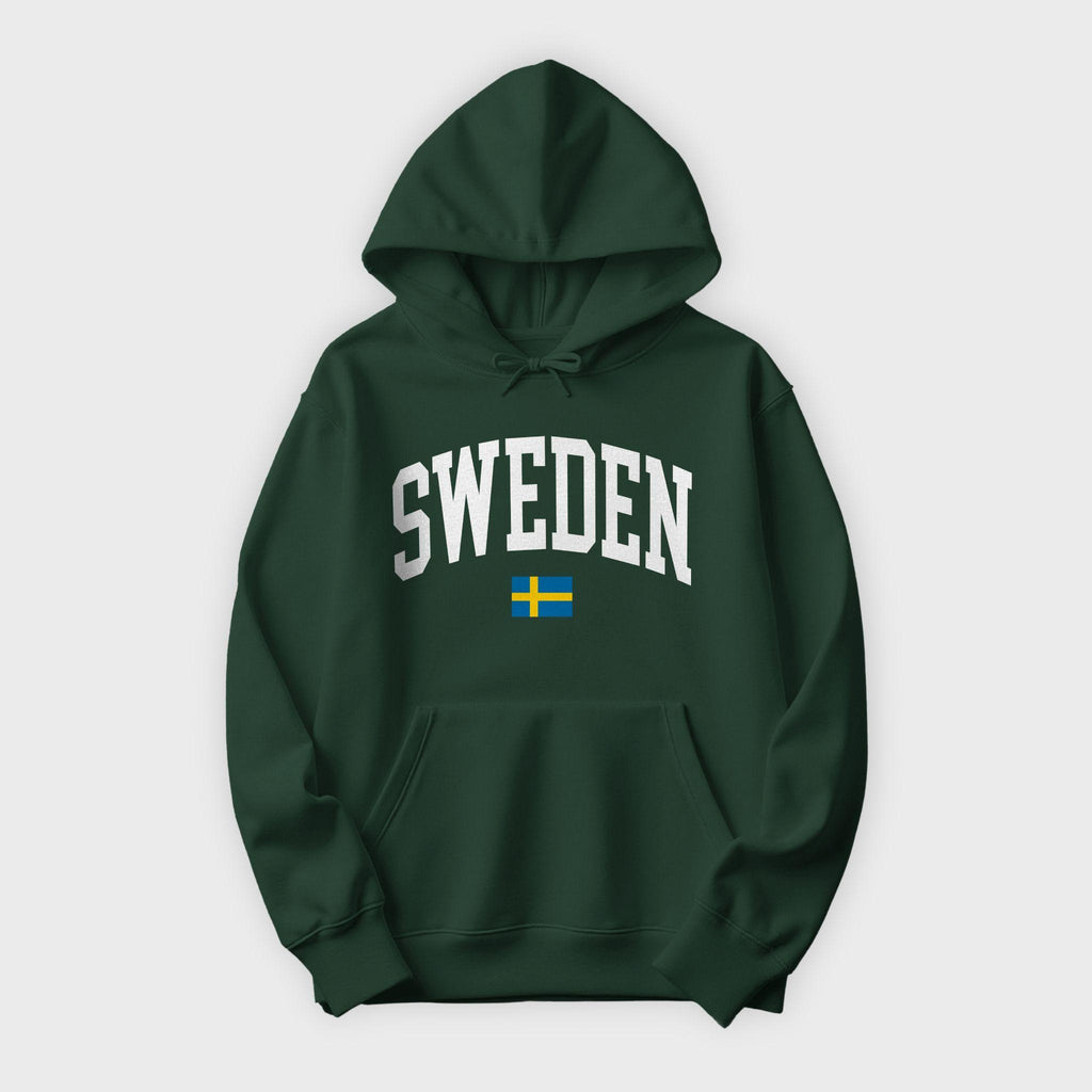 Sweden Collegiate Flag Hoodie