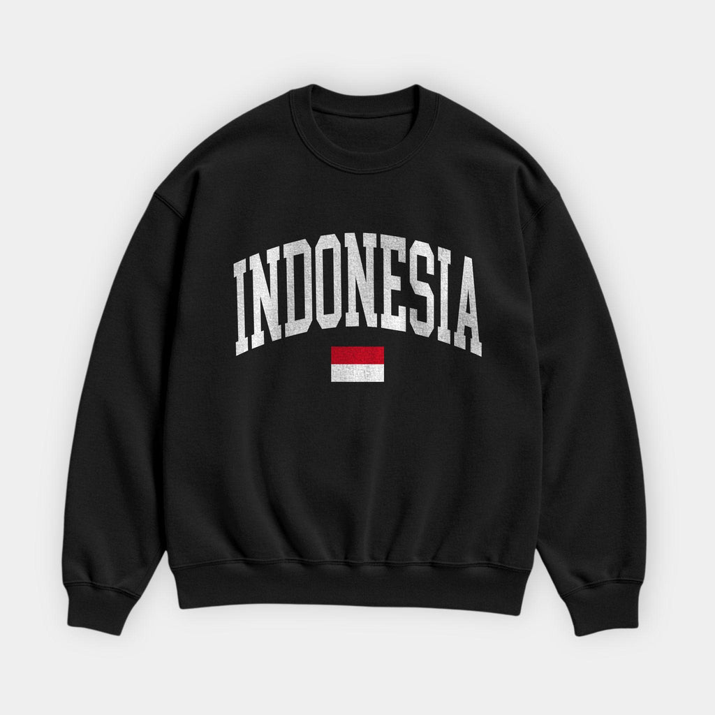 Indonesia Collegiate Flag Sweatshirt