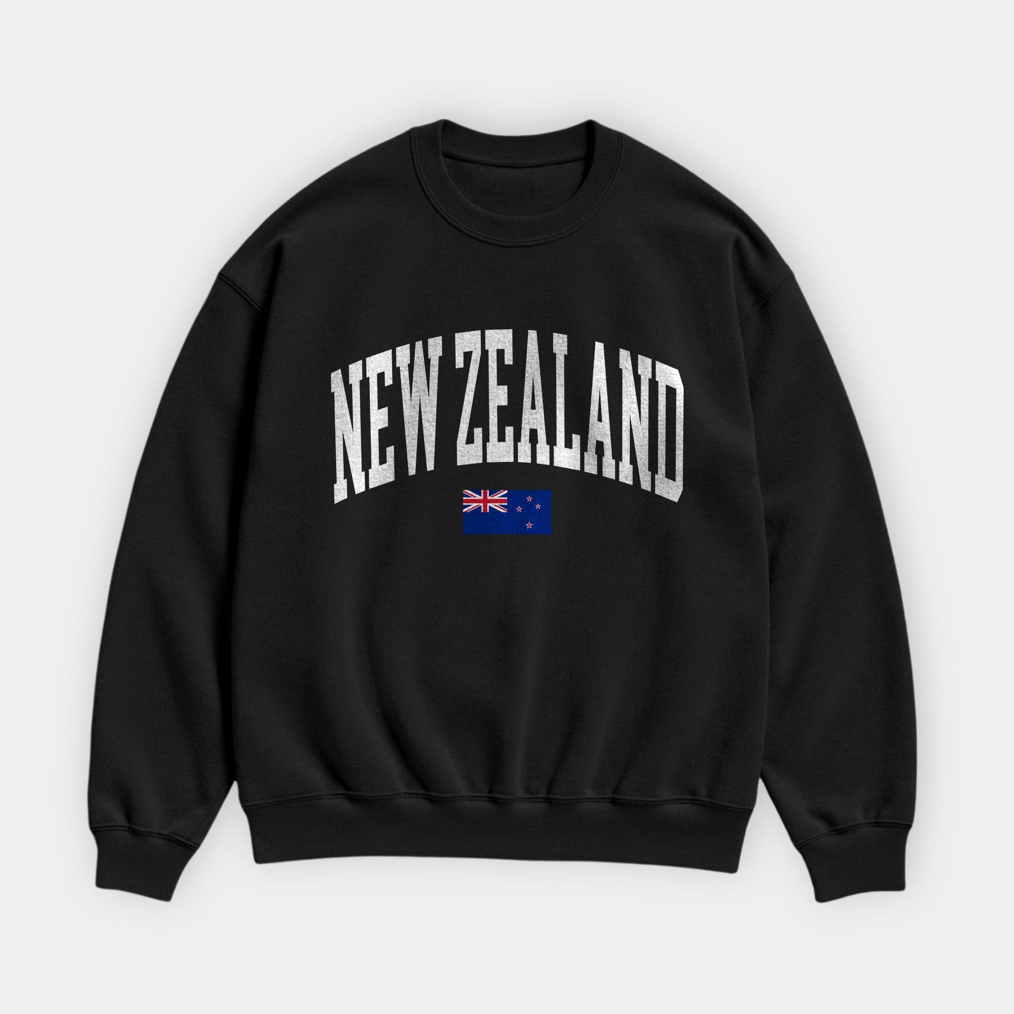 New Zealand Collegiate Flag Sweatshirt