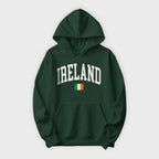 Ireland Collegiate Flag Hoodie