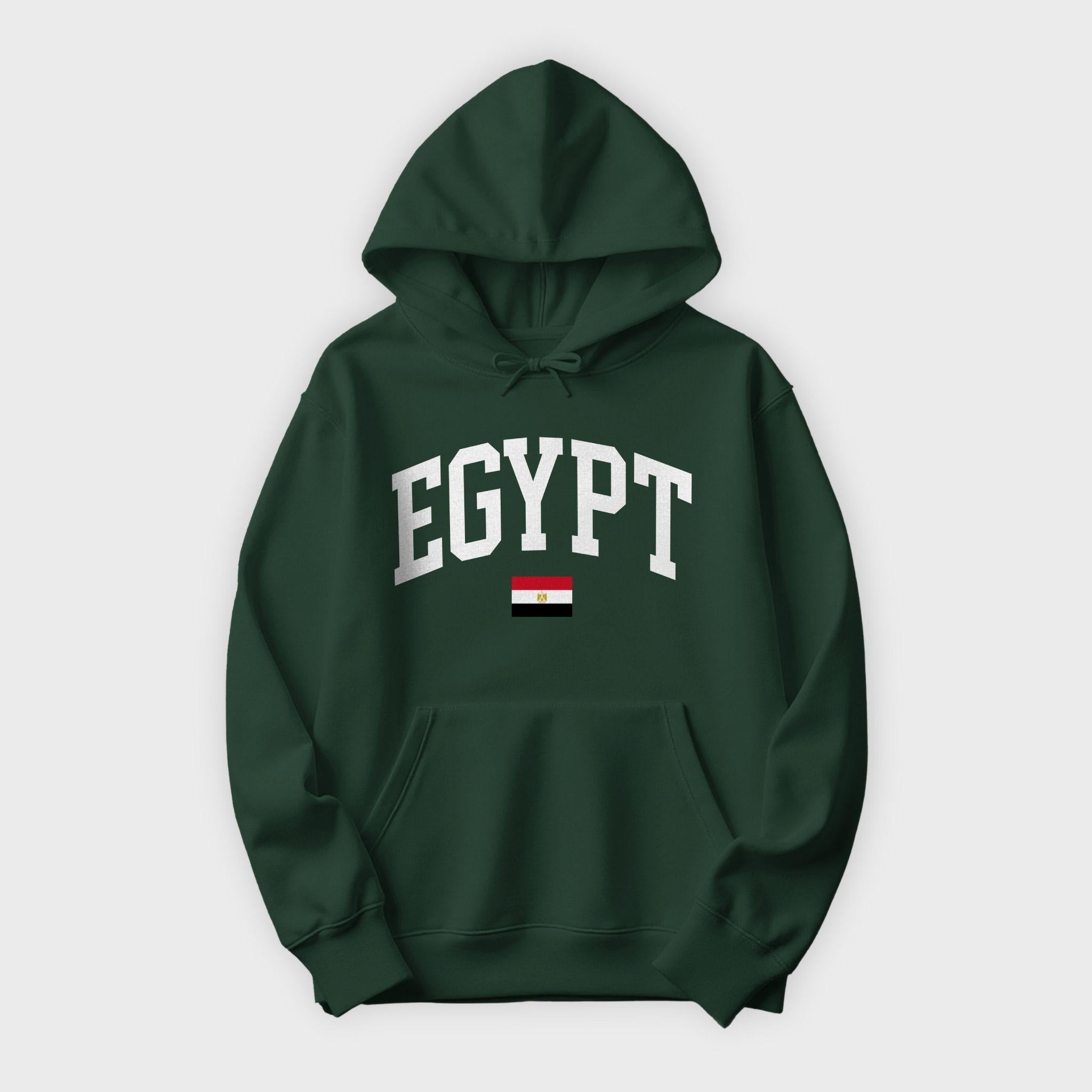 Egypt Collegiate Flag Hoodie
