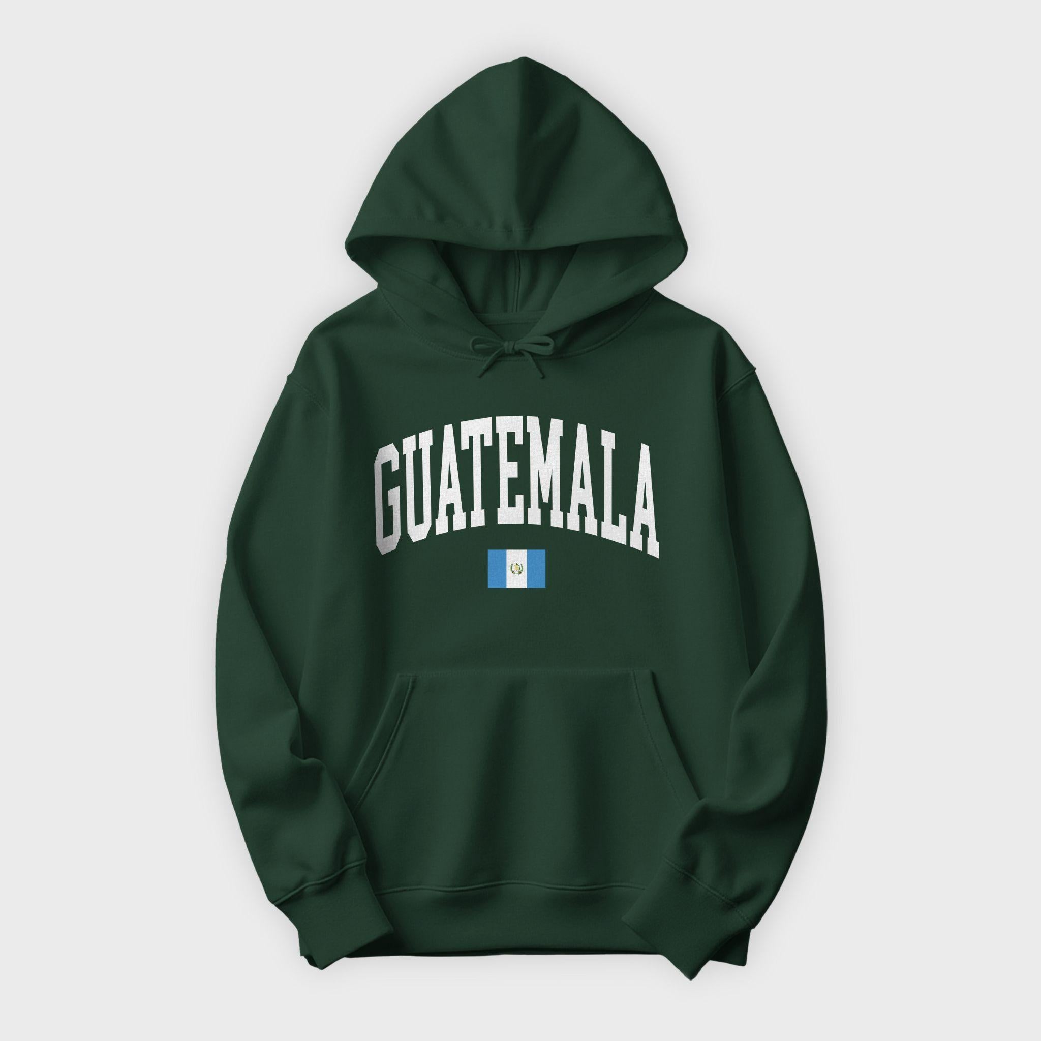 Guatemala Collegiate Flag Hoodie
