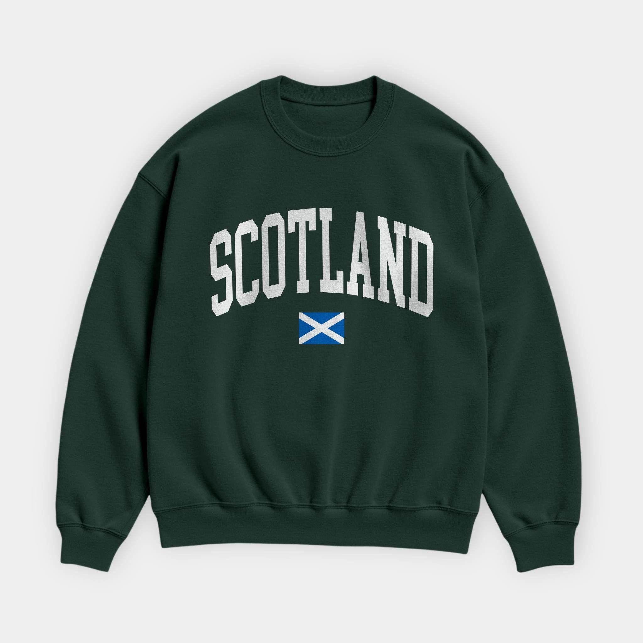 Scotland Collegiate Flag Sweatshirt