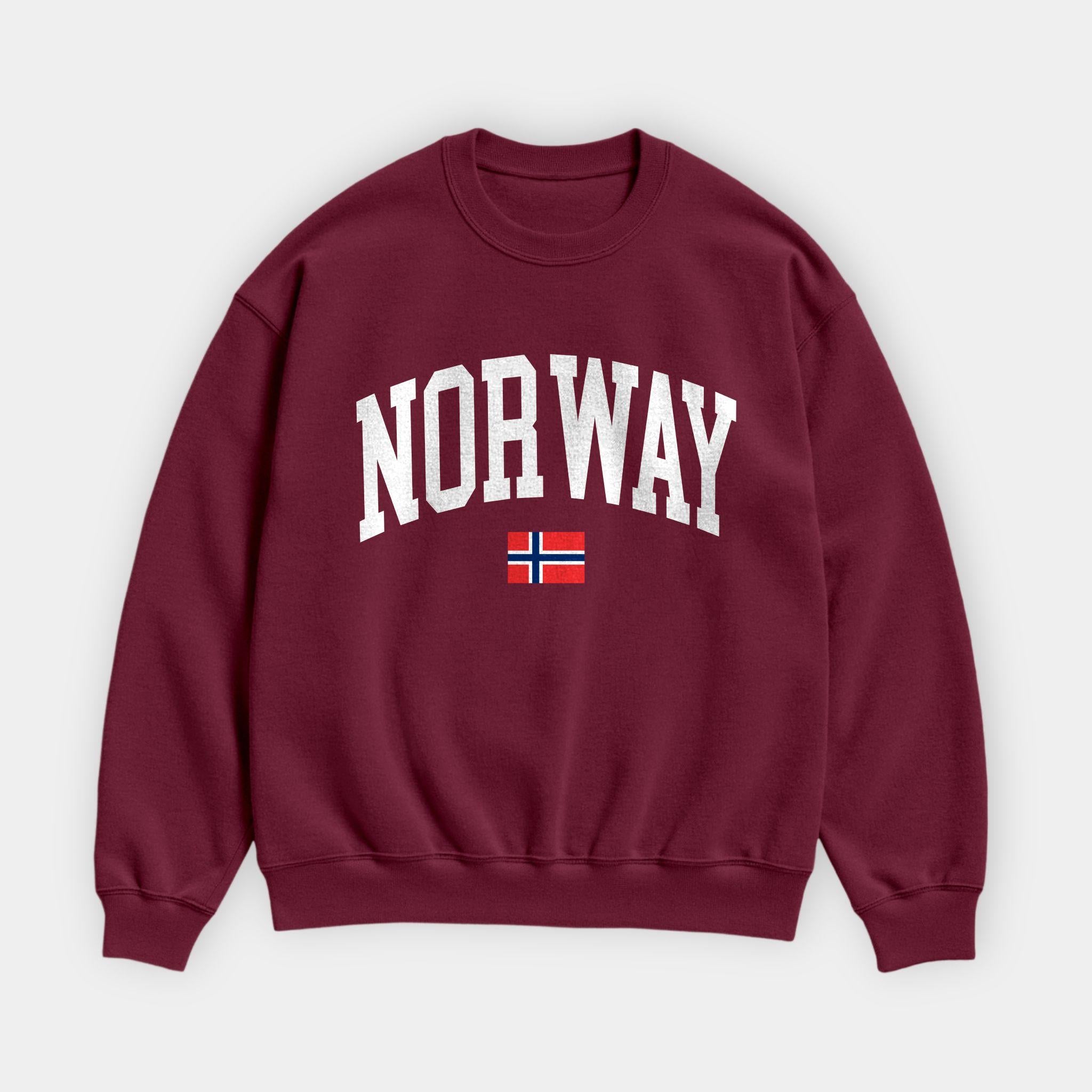 Norway Collegiate Flag Sweatshirt