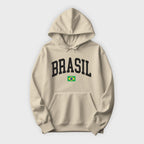 Brasil Collegiate Flag Hoodie