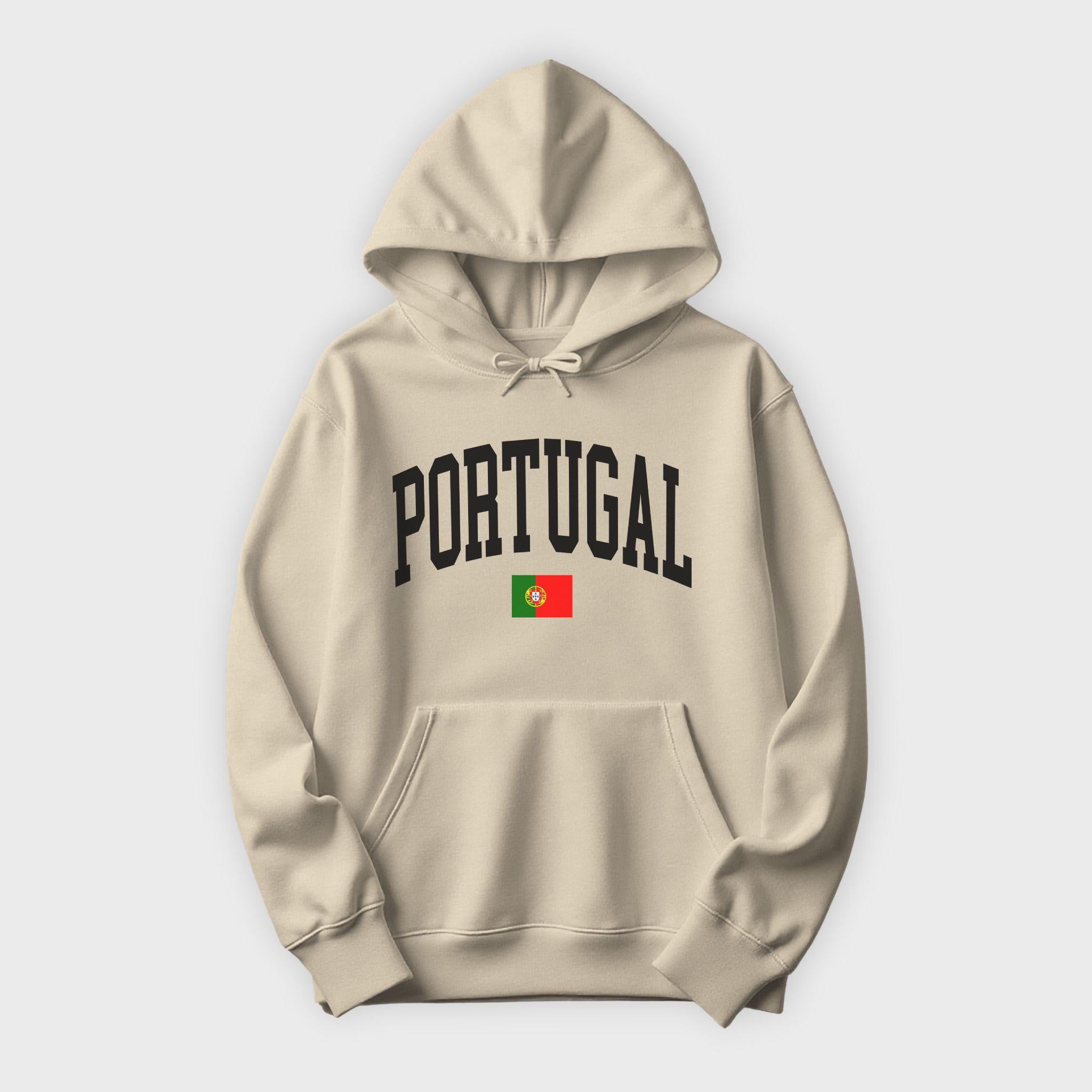 Portugal Collegiate Flag Hoodie