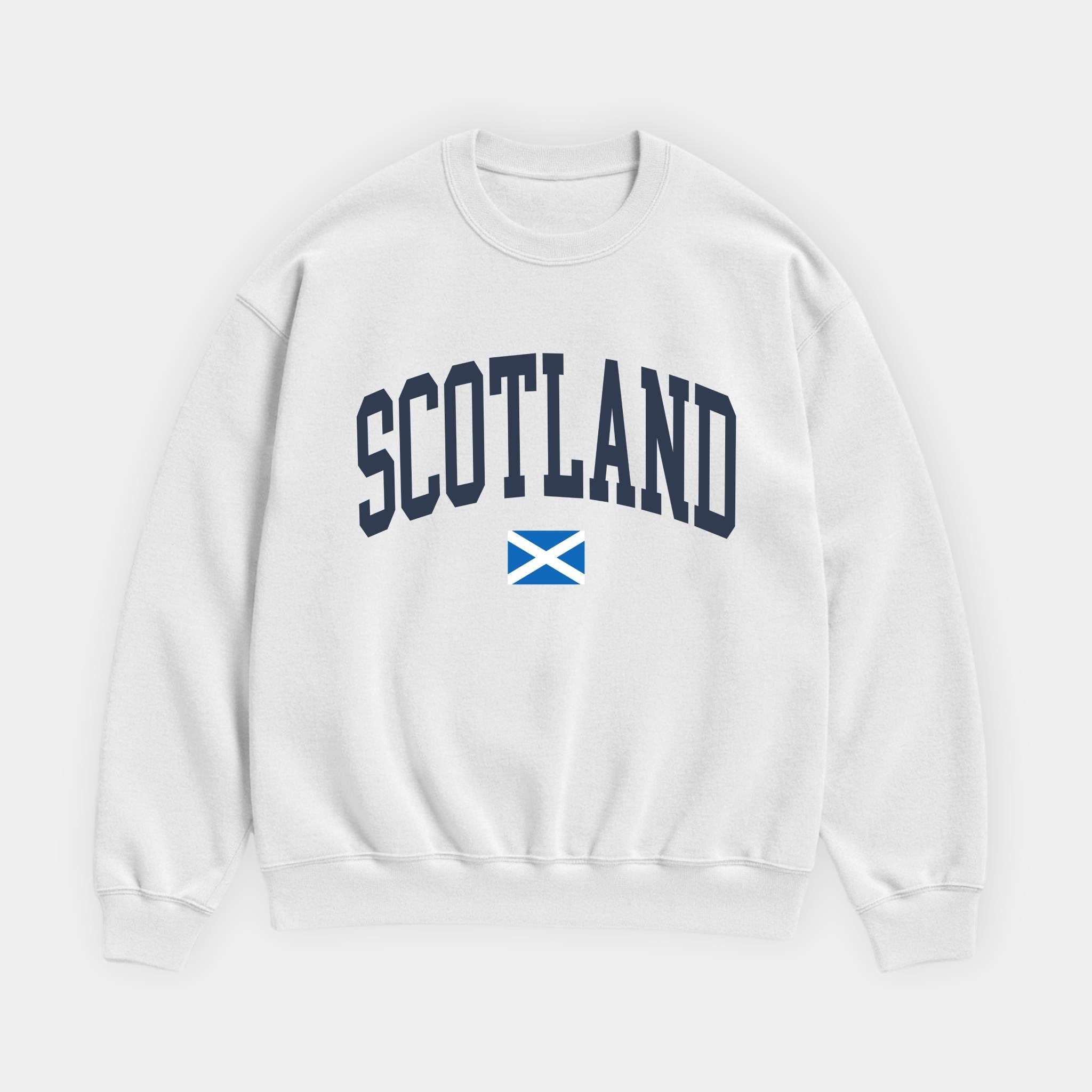 Scotland Collegiate Flag Sweatshirt