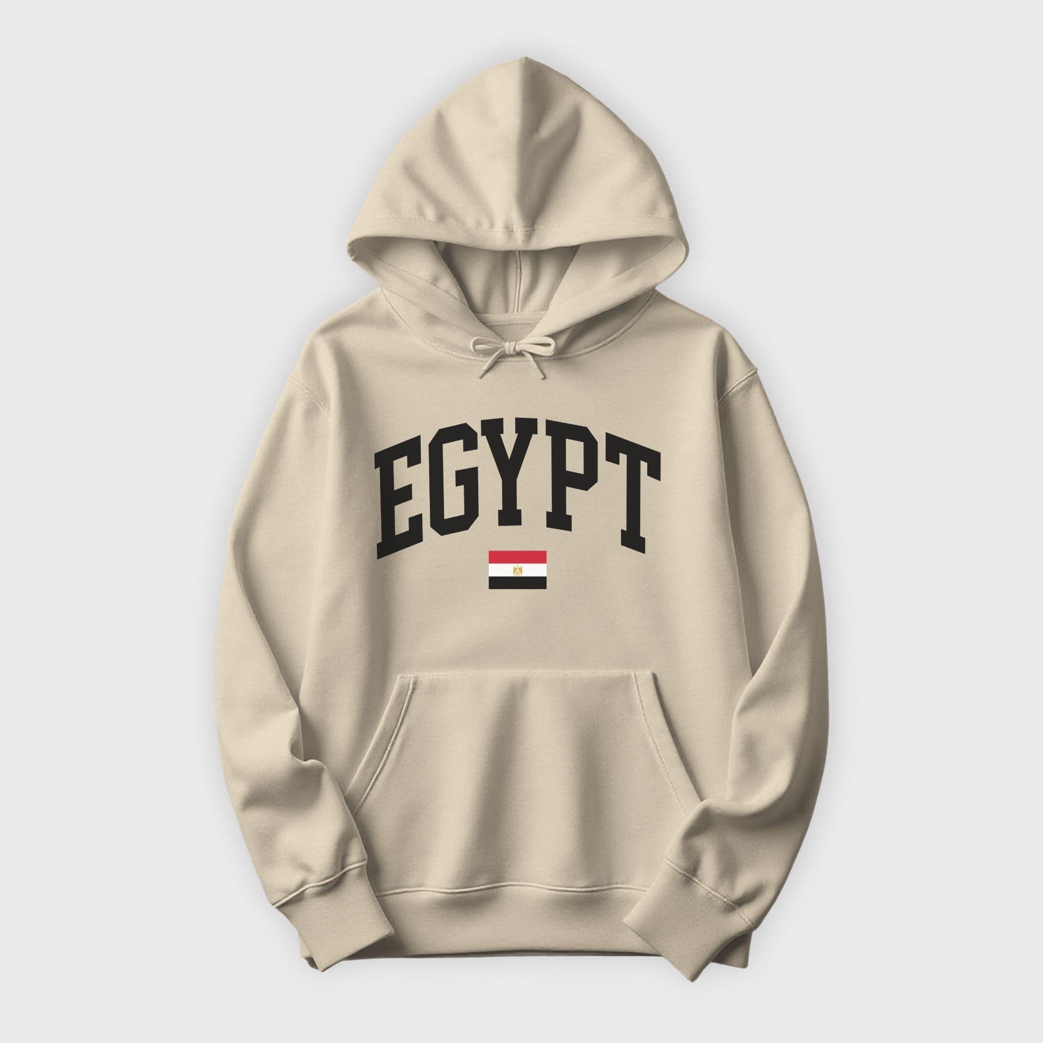 Egypt Collegiate Flag Hoodie