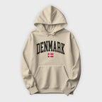 Denmark Collegiate Flag Hoodie